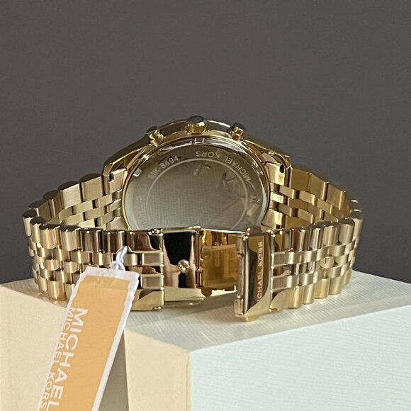 Michael Kors Oversized Lexington Gold-Tone Watch – Brand New (MK8494) - Picture 7 of 11